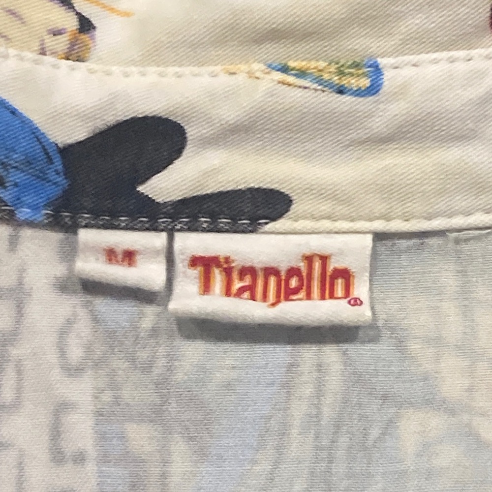 Tianello Japanese print shirt M geisha - Picture 7 of 11